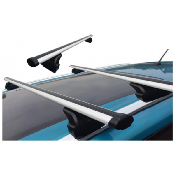 Barras Portaequipaje Universales De Aluminio Winbo 48´´, Para Riel Elevado
