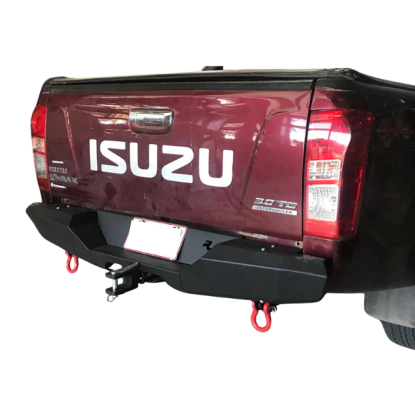 Bumper Trasero Rhino 4x4 Evo 3 Para I D-max 2012+, Negro Epoxi