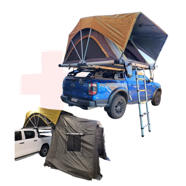 Combo: Carpa De Techo Wild 160 + Carpa Anexo
