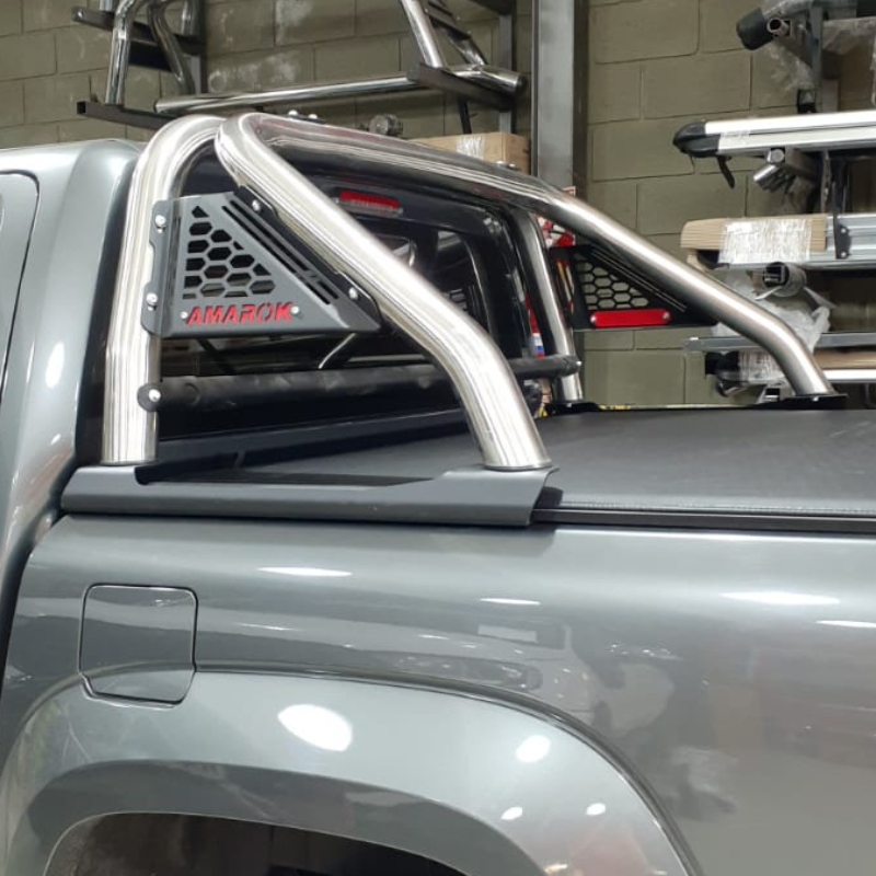 Jaula Antivuelco Rhino 4x4 Para Amarok De Acero Inox