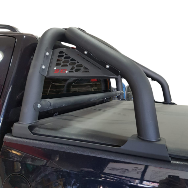 Jaula Antivuelco Rhino 4x4 Para C S10 2012+ Dc Negro