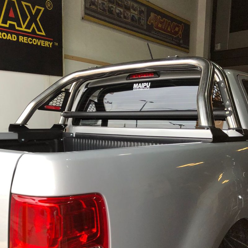 Jaula Antivuelco Rhino 4x4 Para F Ranger 2012+ Dc, De Acero Inoxidable
