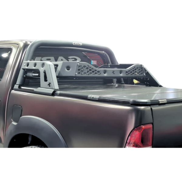 Jaula Evolution Con Parrilla Portaobjetos P/ Hilux 05-15 Dc