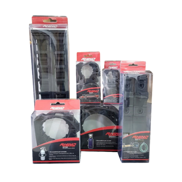 Kit De Grampas De Fijación Rhino 4x4 - Rhc-7089 / Rhc-13114 / Rhc-2557 / Rhc-64241 / Rhc-1635 / Rhc-1528t+1528h