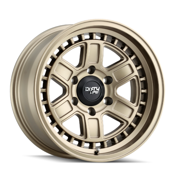 Llanta Dirty Life Cage 9308 Matte Gold 17x8,5 5x127 -6 Cb78,1