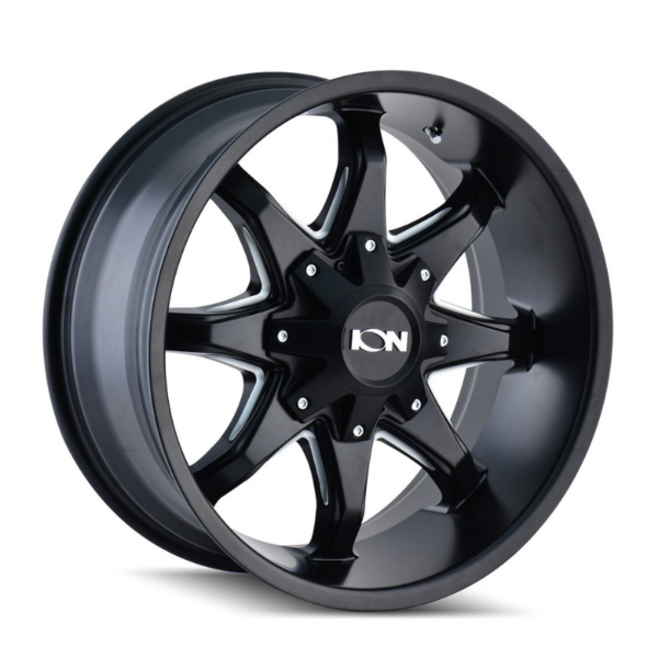 Llanta Ion Alloy 181 Satin Black/milled Spokes 18x9 6-135/6-139.7 18mm 106mm