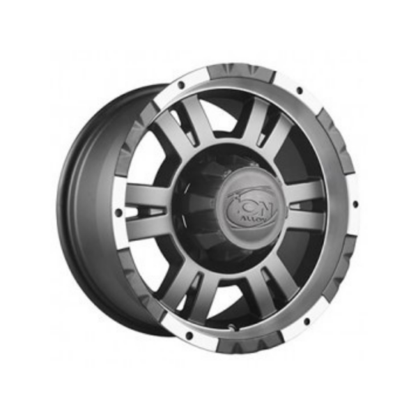 Llanta Ion Alloy 182 Black 16x8 5x127 -5 Cb78