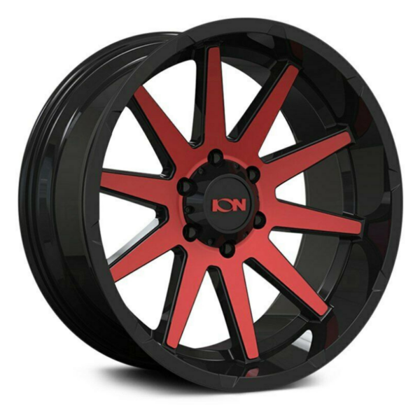 Llanta Ion Type 143 Gloss Black/red Machined 17x9 6-139.7 -12mm 106mm